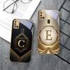 Великолепная золотая буква "R" Для Samsung A 31 32 A33 A34 35 14 A15 13 16 25 26 50 52 53 54 55 56 70 71 72 73 Золотой стеклянный чехол для телефона