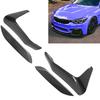 4Pcs Front Bumper Grille Fog Light Spoiler Set ABS Improve Sporty Appearance Front Bumper Splitter for F80 F82 F8  4