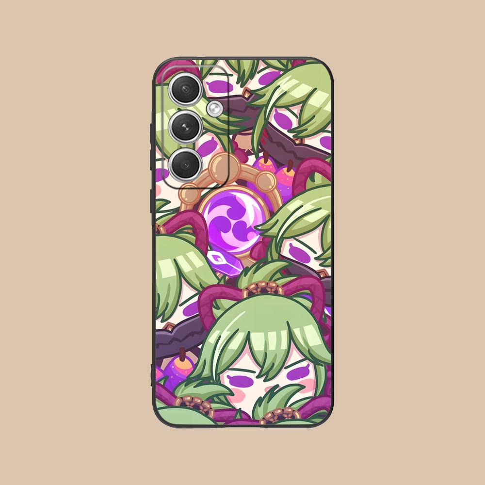 Игровой чехол для мобильного телефона GI Kuki Shinobu для Samsung Galaxy S26 S25 S24 S23 S22 S21 S20 Note20 Plus FE Ultra Красочный чехол Роскошный