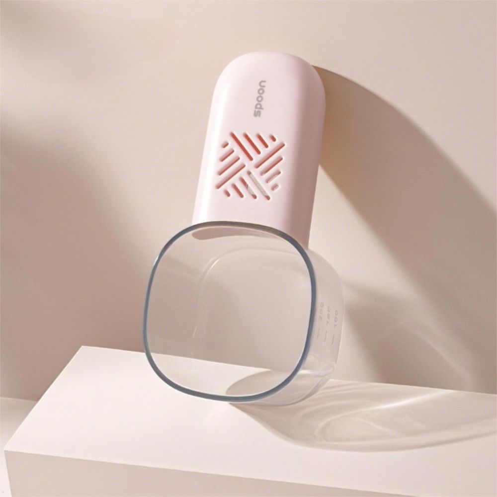 PET Household Food Spoon with Scale Grains Digging Noodle Scoop Cartoon Kitchen Rice Scoop