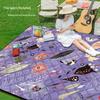 Waterproof Oxford Picnic Mat - Portable, Machine Washable, Perfect for Camping, Beach, Outdoor Activities