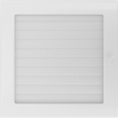 Вентиляционная крышка 22x22 белая с жалюзи