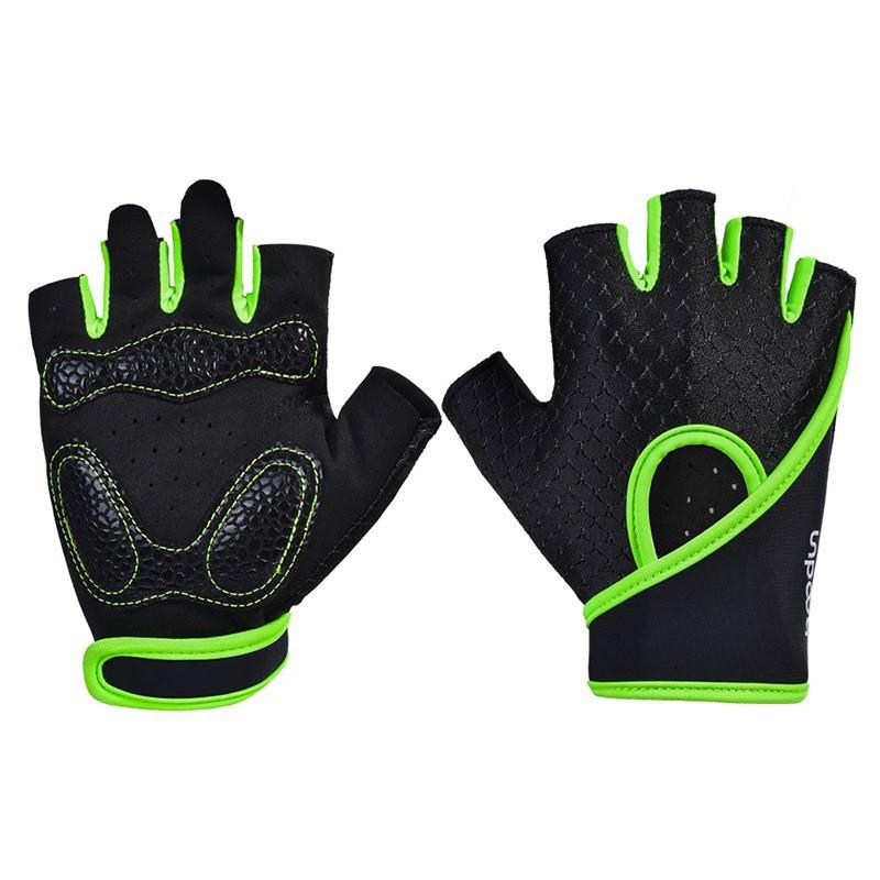 Half-Finger Gym Gloves Weightlifting Yoga Pull-Up Bar Training Anti-Slip Workout Men Women