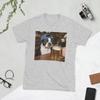 Boston Terrier Drinking Beer TShirts Unisex Funny Dog Funny 100 Cotton Tees Round Collar Short Sleeve T Shirts Big Size Clothing