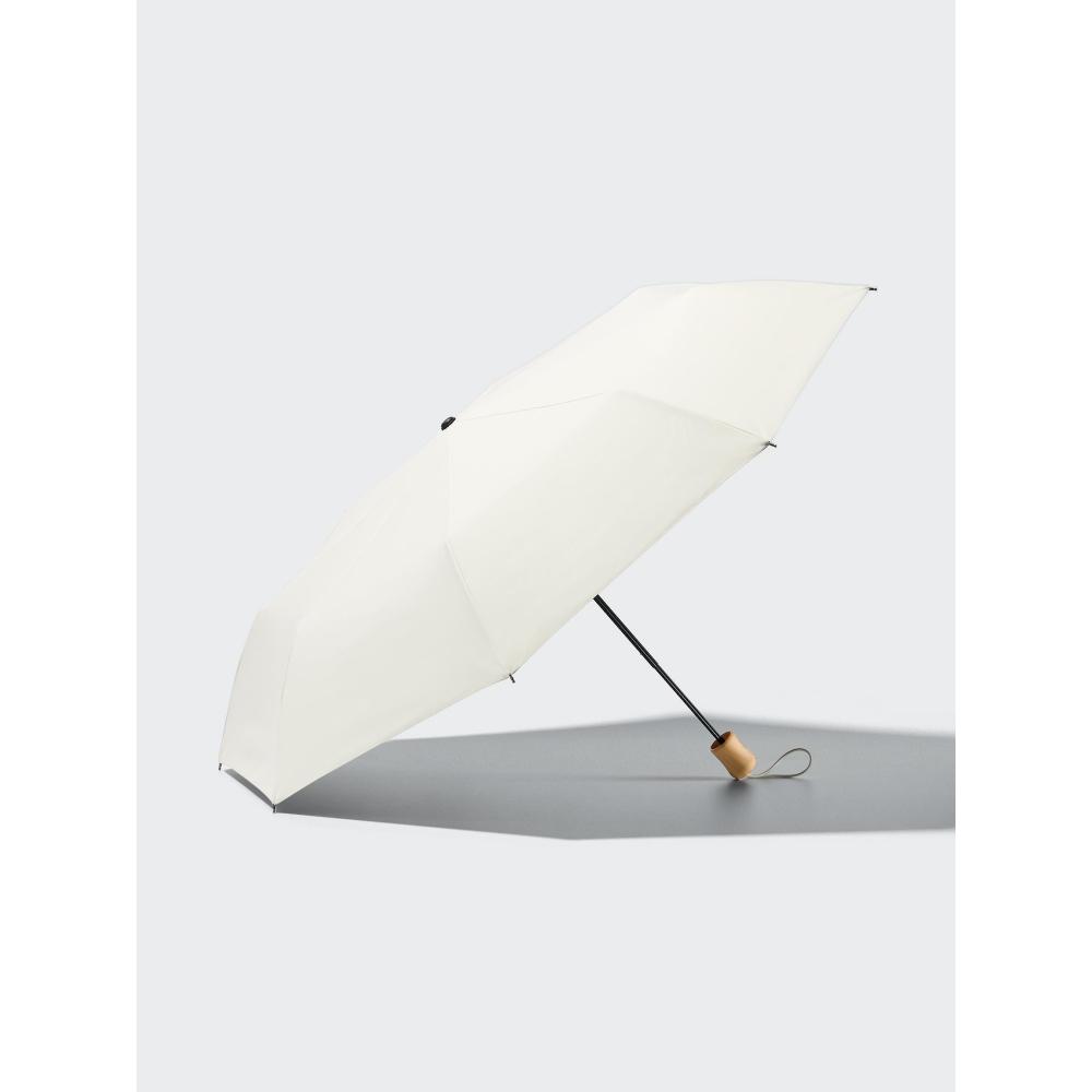 Uniqlo Зонт с защитой от ультрафиолета, Япония, компактный, с теплозащитным покрытием, спицы 55 см