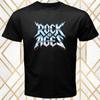 Rock Of Ages Broadway Show Logo Black Unisex T-Shirt