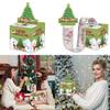 Tree Pattern Christmas Party Decor Gift Box Money Box Holiday Celebration Prop