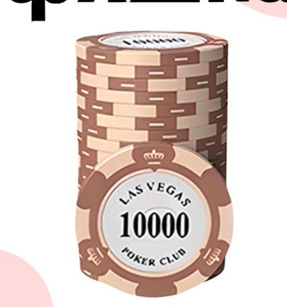 10000 фишек с прозрачной стороной и комнатой