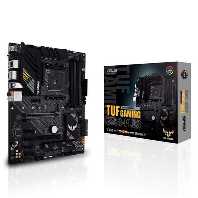 Материнская плата совместимая с AM4 с ASUS AMD B550 TUF GAMING B550-PLUS [ATX]