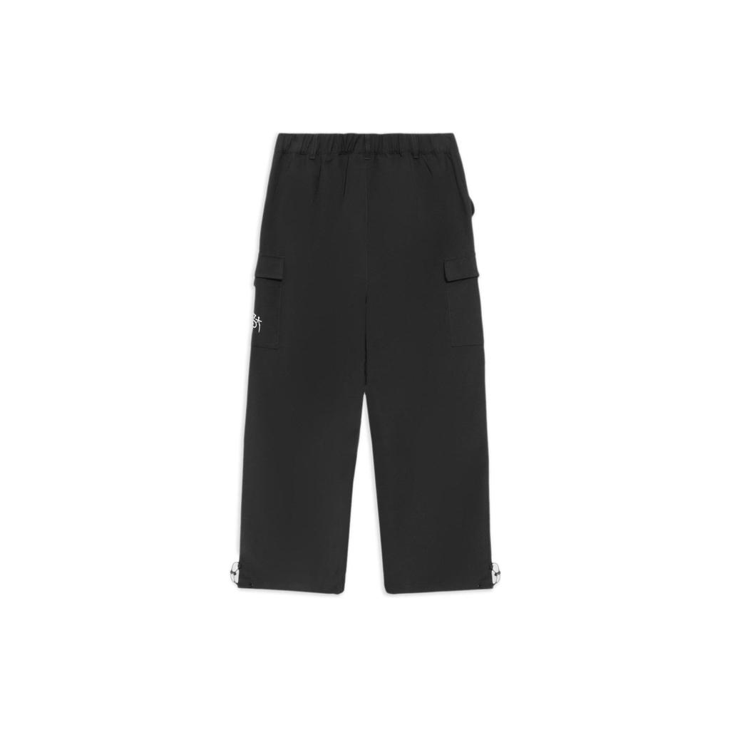 Li-Ning Badfive однотонные прямые повседневные брюки с большим карманом женские брюки черные AKXS300-3