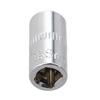 Socket Hexagons Sleeve Home 1/4in 4-14mm Double End