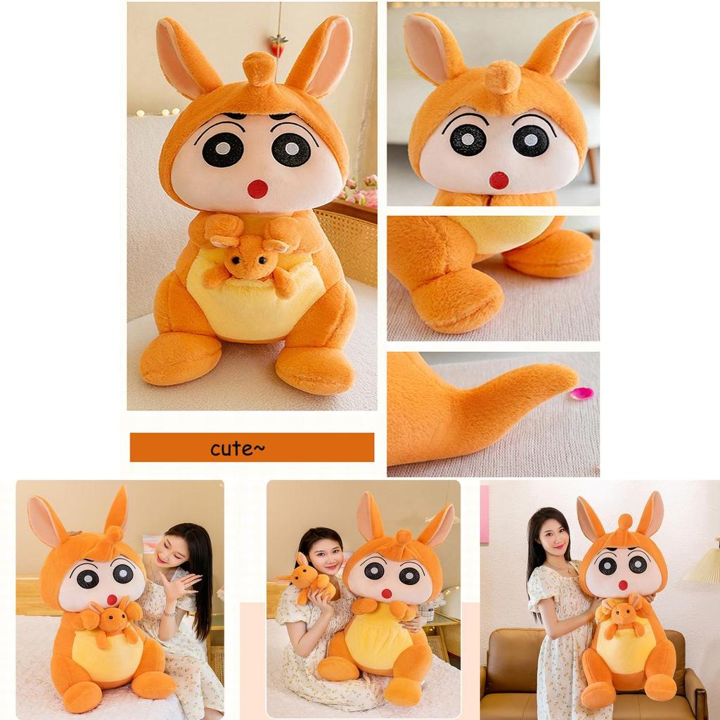 Adorable Kangaroo Plush Toy Doll Perfect Gift For Girls Rabbit Plush Fur Ages 7-14