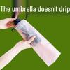 Portable Transparent Umbrella Bag: Waterproof, Moisture-Proof, Wear-Resistant, with Drawstring for Outdoor Storage