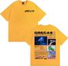 Rapper Grecas Album Tour 2026 Cover TShirts Unisexs Unisexs Fashion Vintage Hip Hop Tees Comfort Short Sleeve TShirt Unisex