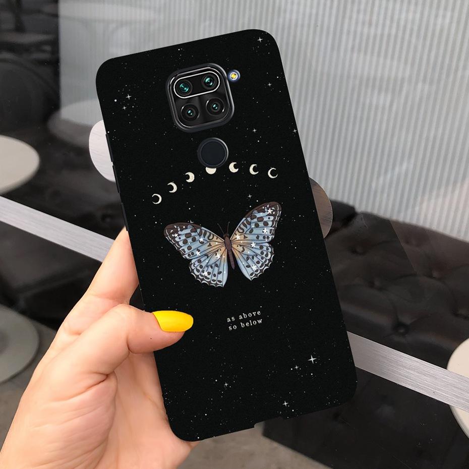 Чехол для Xiaomi Redmi Note 9 Модный Конфетный Цвет Мягкий Силикон ТПУ Чехол Для Redmi Note 9 Pro Max Note9 9S 9Pro Оболочки Телефона
