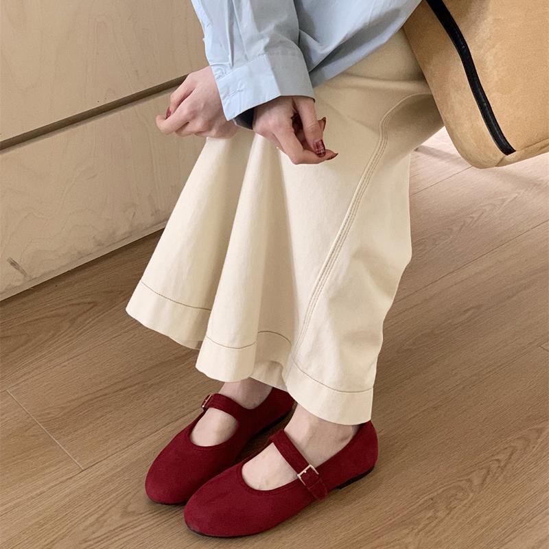 Дизайнерские весенние туфли на плоской подошве женские туфли Мэри Джейн Комфортные туфли с мелкой пряжкой для вечеринок и свадеб женские туфли конфетного цвета