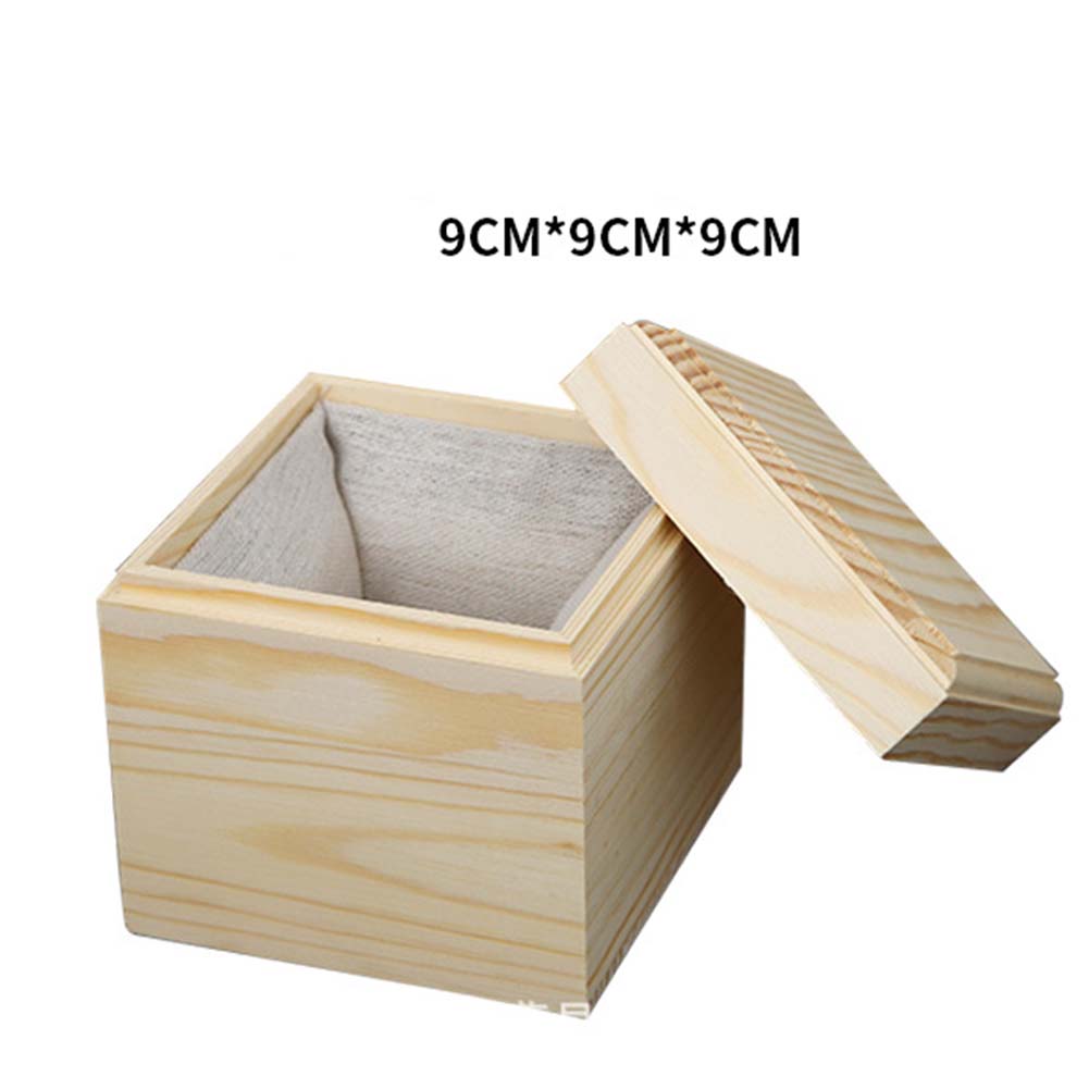 Многоцелевой деревянный ящик с мягкой подкладкой, подходящий для персонализации