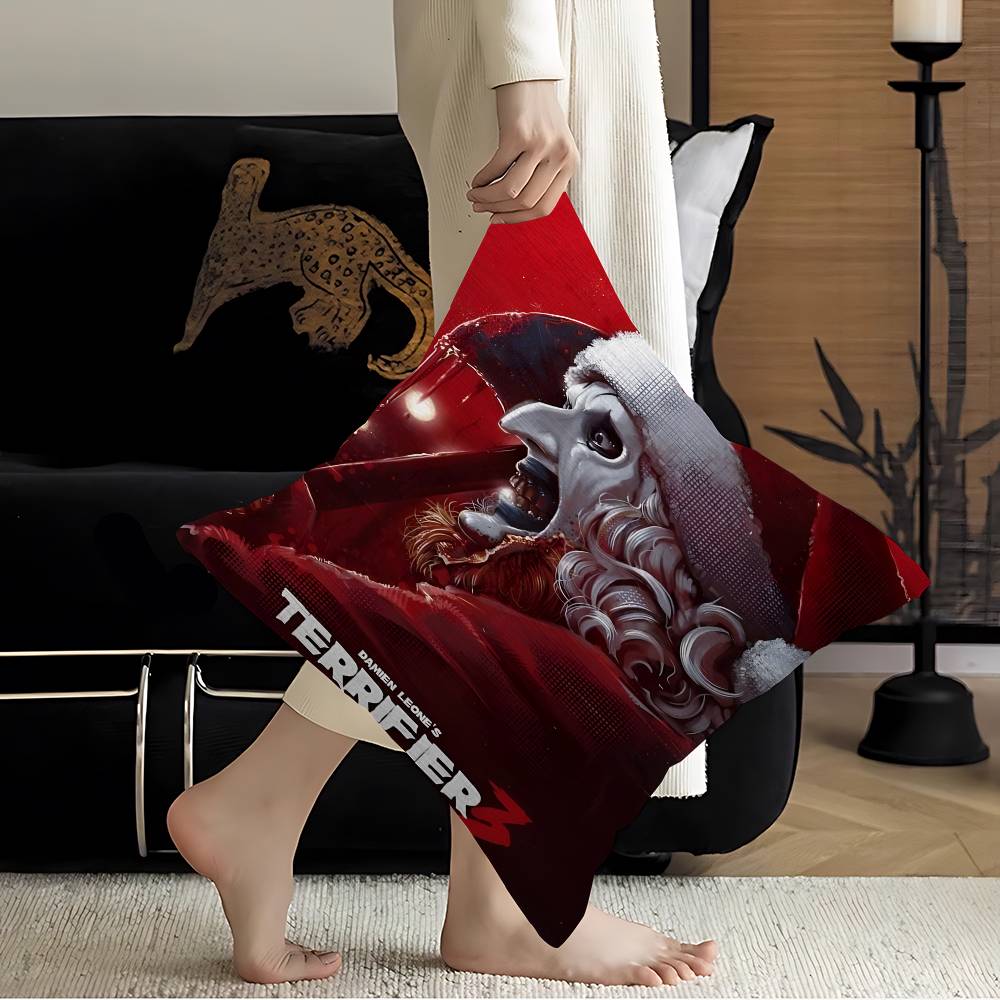 Terrifier 321 Collection Classic Horror Movie Pillowcase toon Gift Cushion Cover Bedroom Home Sofa Chair Seat Decor pillow case