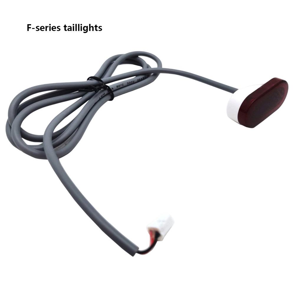 Universal Tail Warning Light Plastic Electric Scooter Rear Mudguard Light for ZT3 G2 G30