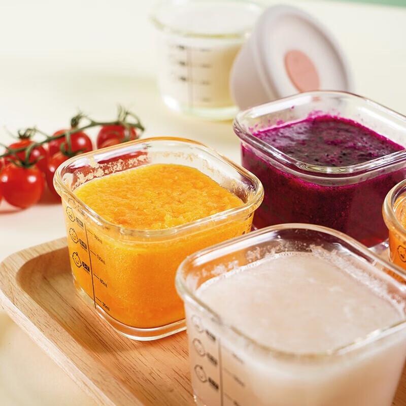 Lock&Lock Children's Glass Baby Food Container Set