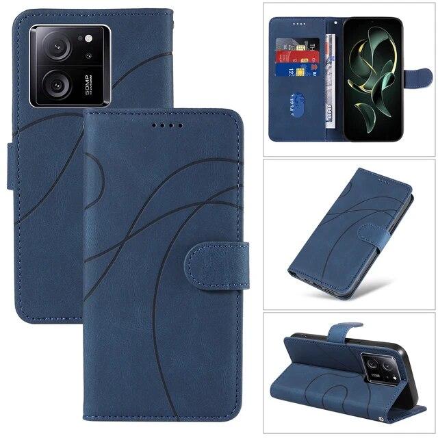 Кожаный чехол-кошелек с флип-картами для Xiaomi Redmi Note 13 Pro + plus Note13 4G 13Pro 5G 12T 12 11S 11 10, многофункциональная сумка для книг, карманный чехол-подставка