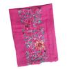 Embroidered Flower Scarf Cotton Women Long Wrap Bandana Scarves Girl Shawl Gift