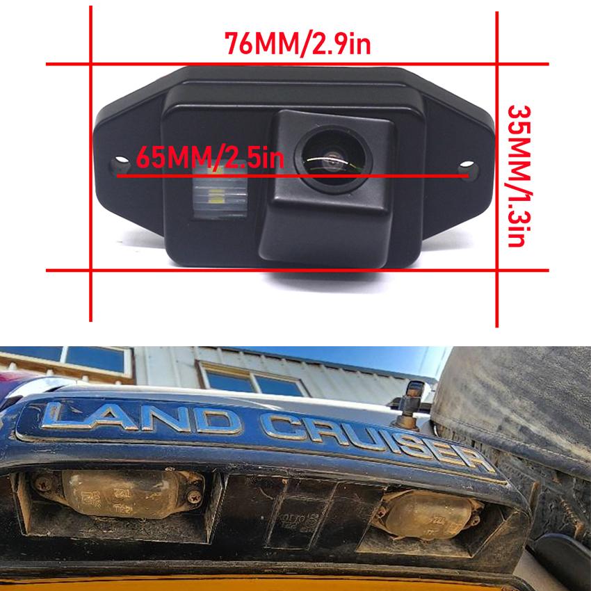 CCD Full HD Автомобильная камера заднего вида для Toyota Land Cruiser 120 серии 2002-2009 для Toyota Prado 2700 4000