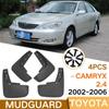 Автомобильные брызговики для Toyota Camry XV20 XV30 2002 2003 2004 2005 2006 Брызговики Fender Брызговики Автоаксессуары