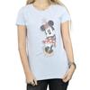 Disney Womens/Ladies Minnie Mouse Offset Cotton T-Shirt