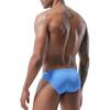 Men Swimming Briefs Low-rise Drawstring Design Swimming Trunks Adjustable Waistline Swimsuit