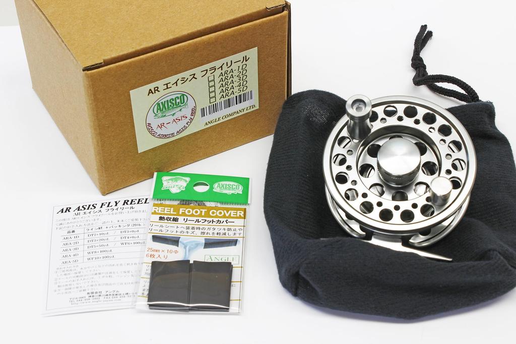 Катушка Akisco Airlite Fly с катушкодержателем, цвет оружейный металл, крышка ARA-3D, #5/6