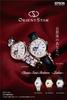 Orient Женские автоматические часы Star RK-ND0005S, Классические, Полускелетон, Механические, Сделано в Японии, с 2-летней гарантией производителя, Открытое сердце,