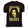 2026 NEW The L Word Shane TV Show Inspired Unisex T-Shirt | Shane Heart Breaker & Iconic Face Print Black with Yellow Logo, Casual Round Neck, Short