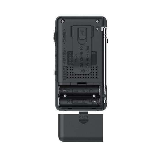 Портативное радио с долговечной двухбатарейной конструкцией, полным диапазоном покрытия, технологией низкого энергопотребления, радио для подготовки к чрезвычайным ситуациям