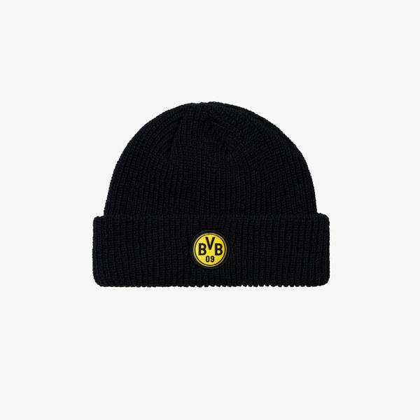 BVB Crest Short Beanie-Black, C2FHT102-7000017333