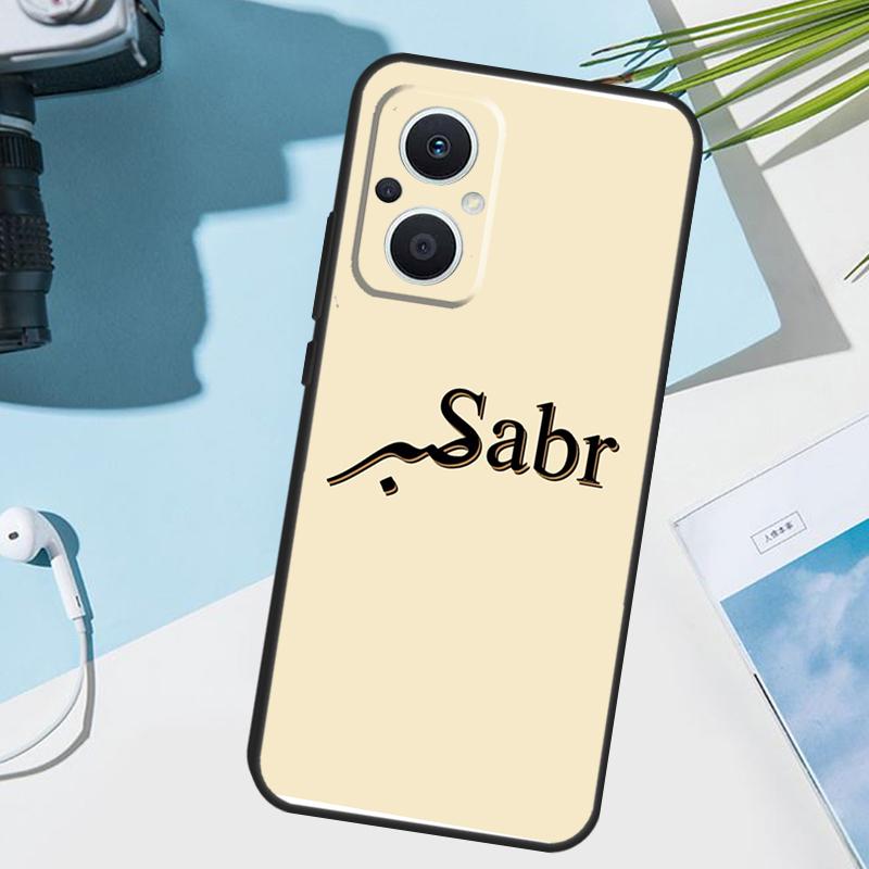 Чехол-обложка Sabr Patience для OPPO Reno 14F 13F 12F 11F 8T 7 8 Lite 10 11 12 13 14 Чехол для OPPO Find X9 X8 X5 X6 Pro