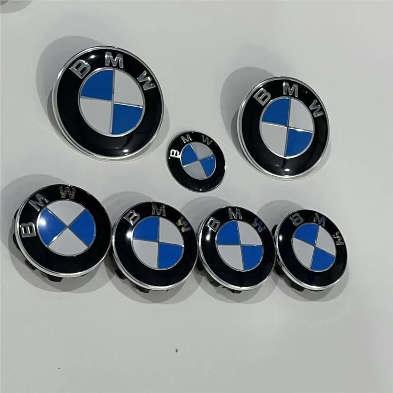Для BMW M Для BMW 7 шт. Значок Логотип 3D Колпачки центральных отверстий колес Подходят E36 E46 E53 E90 E60 E93 E87 G01 G20 E30 X1 X3 X5 X6 X7 F30 F20 Аксессуары