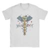 Мужские футболки Megadeths Dr Vic Vintage Pure Cotton Tees Футболка с коротким рукавом и круглым вырезом Одежда 4XL 5XL