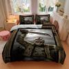 3Pcs Horror Movie Poster Bedding Sets For All Sizes New 3D Printed Bed Cover Comforter Duvet Cover Pillowcase Bedroom Decoration