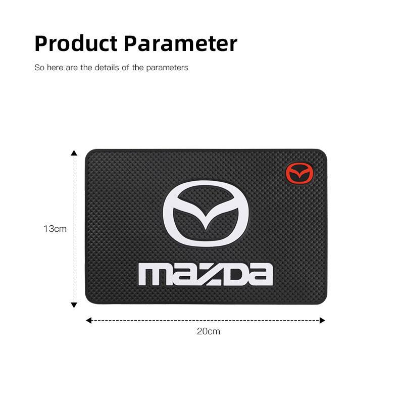 Car Dashboard Anti Slip Mats Phone Silicone Pad Auto Accessories For Mazda 2 3 6 5 Atenza CX30 CX90 CX60 CX50 MX30 CX3 CX5 MX5