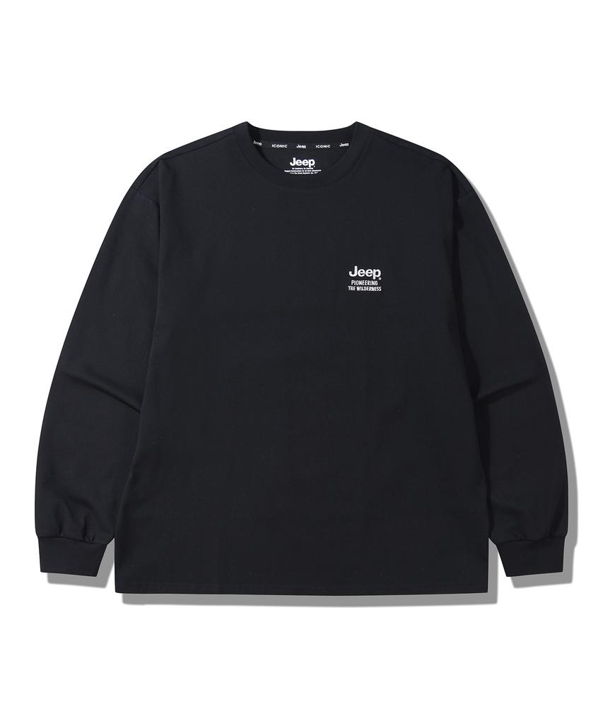 JEEP [2Pack] 210G Single Airgram Long Sleeve T-Shirt (Jq5Tsu154Bk)