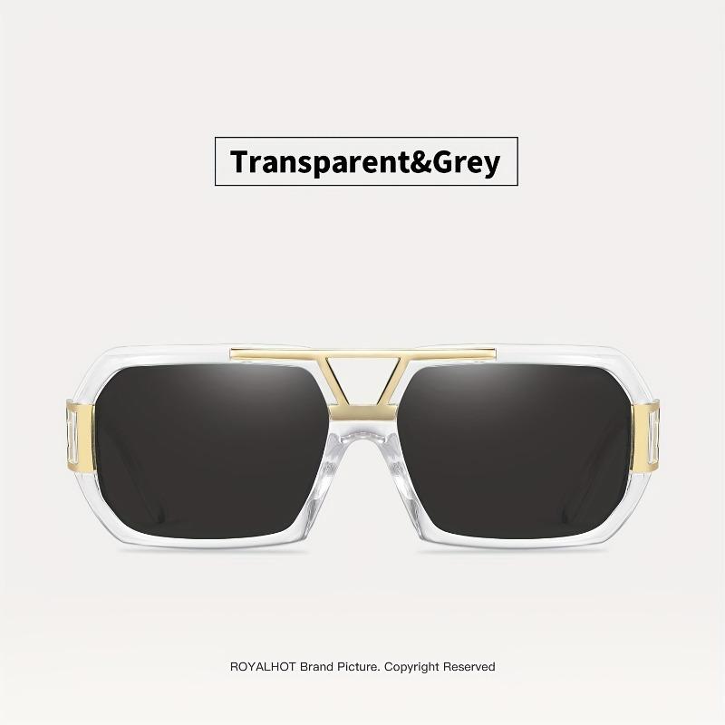 Неполяризованные ретро большие солнцезащитные очки для мужчин и женщин квадратная оправа солнцезащитные очки унисекс мода для спорта на открытом воздухе очки для вождения