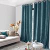 1 Rideau Thermique 140 x 260 cm Velvet Vert clair