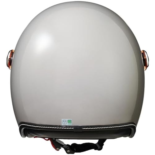 MARUSHIN Motorcycle Jet Helmet MCJ6 BUBBLE RIDER MEN L Size (59~60cm) Gray Product Number: 05301032