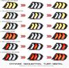 LED Tail Lights for Ford Mustang 2015-2023 Facelift Sequential Rear Lamps 6 Modes Red/Amber Signal Start-up Animation Kit Assemb