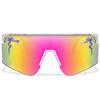 Men Women's Cycling Sunglasses  Large Lens Windproof UV400 Eyewear Outdoor Sports Running Climbing Bicycle Mtb Glasses