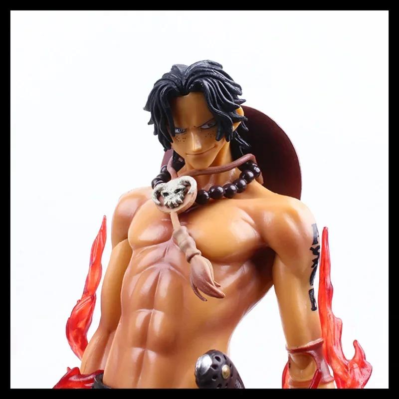 26 см Фигурка One Piece GK Портгас Д. Эйс Аниме Игрушки Коллекционные Фигурки Фигурка Брата Луффи Figma Украшения Подарки Для Детей