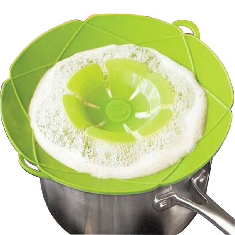 Silicone Spill Proof Lid Pot Lid High-temperature Resistant Dustproof Multi Functional Kitchen Accessories Cooking Tools