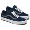 Vans Old Skool Простые Универсальные Прочные Дышащие Низкие Кеды для Скейтбординга Унисекс Кроссовки Темно-синие VN0005UZNAV