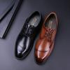 2024 2024 Lace Up Derbies Shoes 2024 Men Leather Shoes 2024 Business Casual Shoes Wedding Party Shoes Oxford Shoes for Men